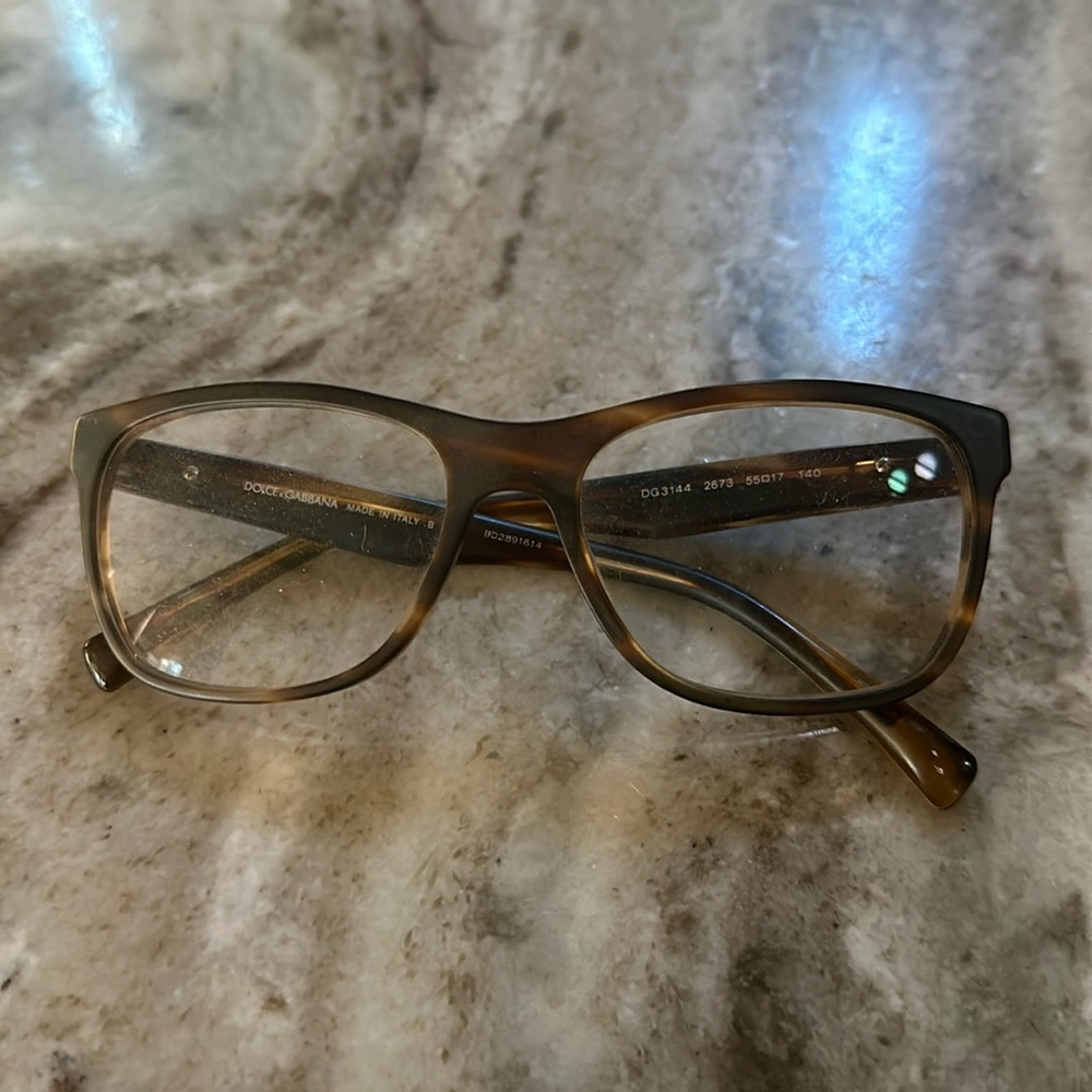 Dolce & Gabbana prescription glasses